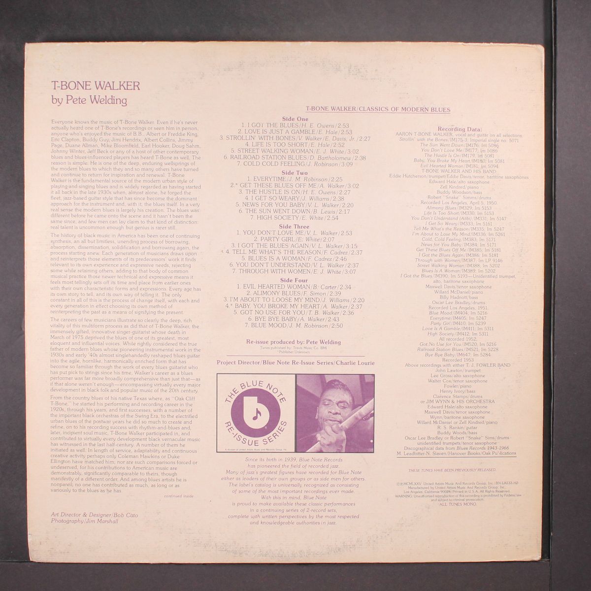 classics of modern blues by T-BONE WALKER