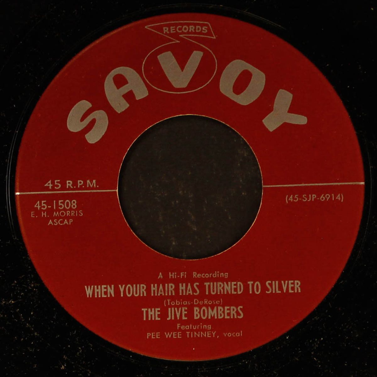 bad boy / when your hair has turned to silver by JIVE BOMBERS