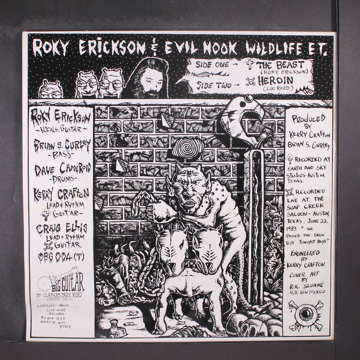 the beast / heroin by ROKY ERICKSON & EVIL HOOK WILDLIFE E.T.
