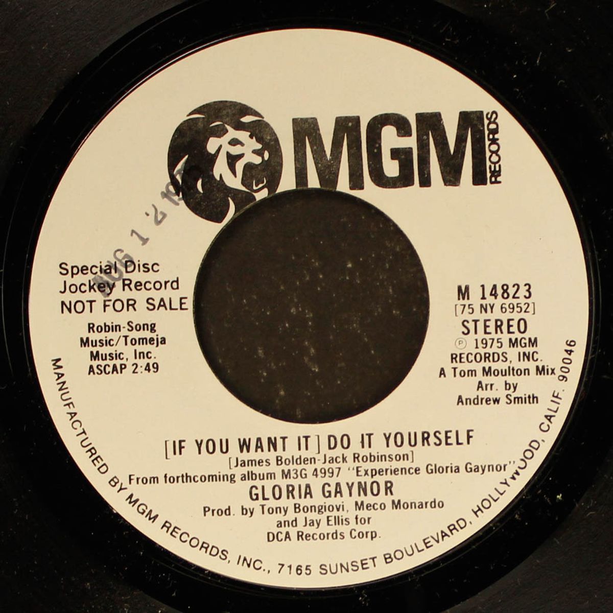 if you want it do it yourself by GLORIA GAYNOR