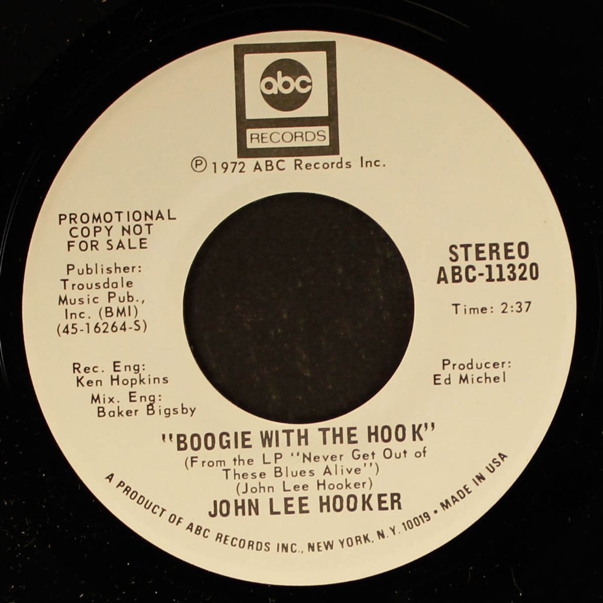 boogie with the hook / mono by JOHN LEE HOOKER