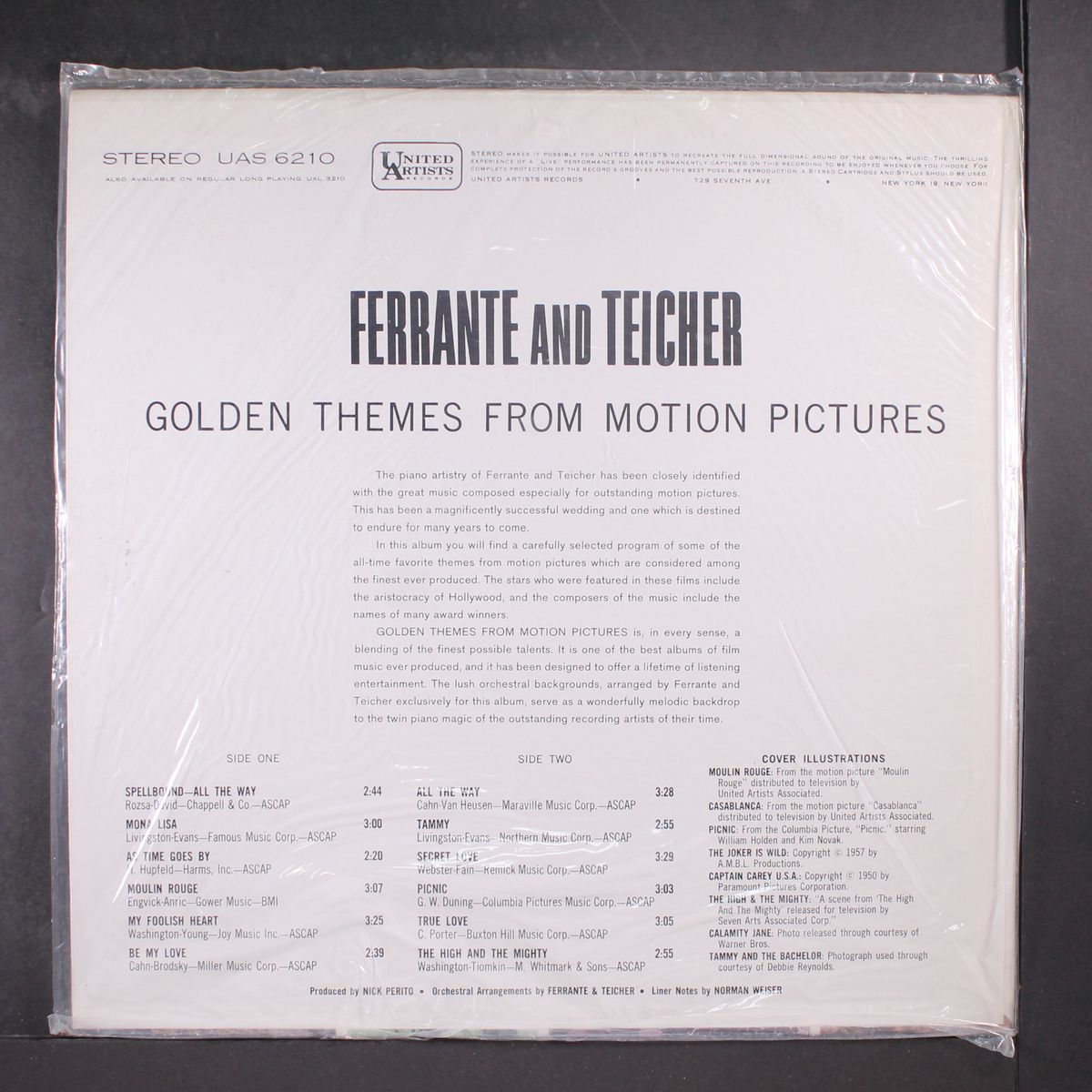 golden themes from motion pictures by FERRANTE & TEICHER