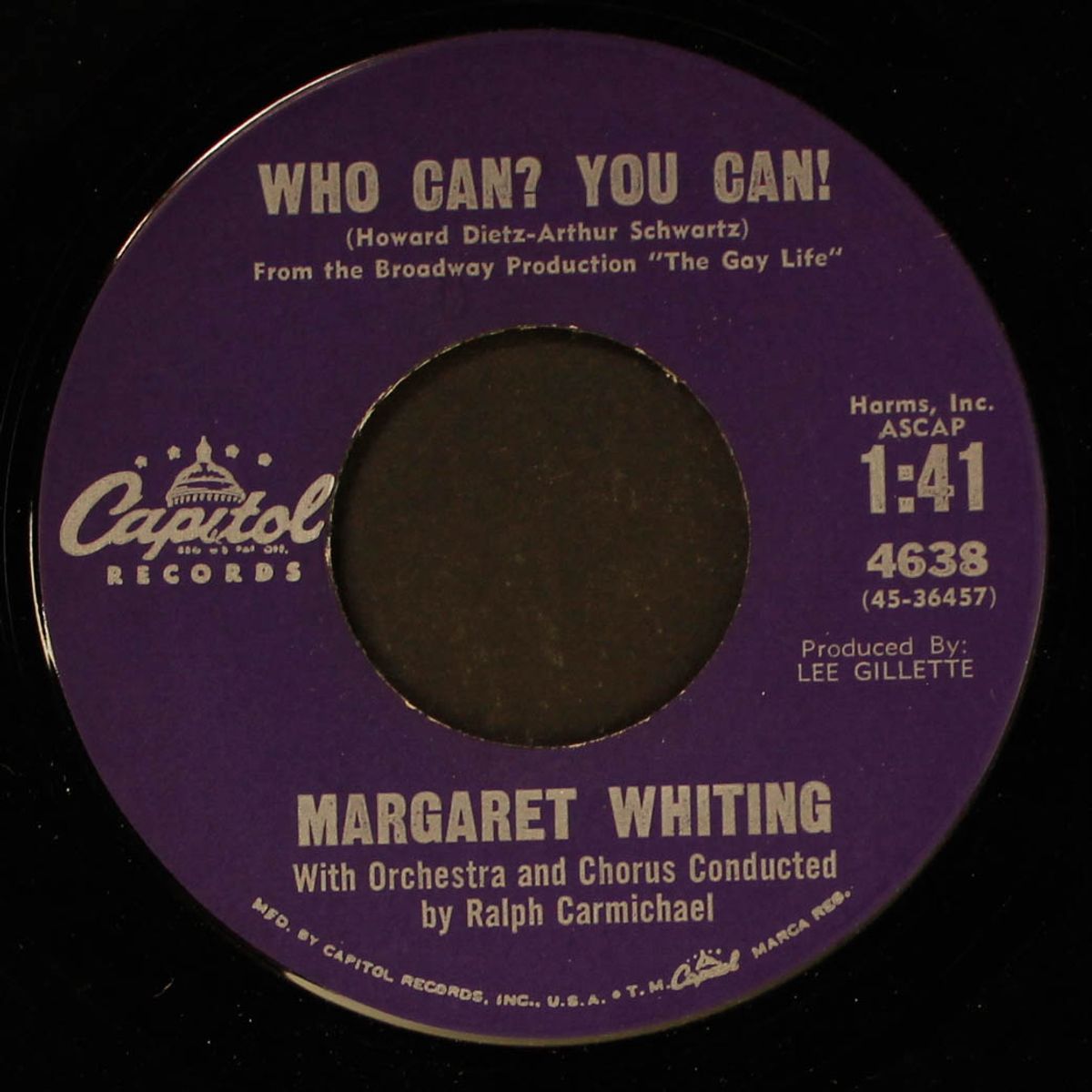 who can? you can! by MARGARET WHITING