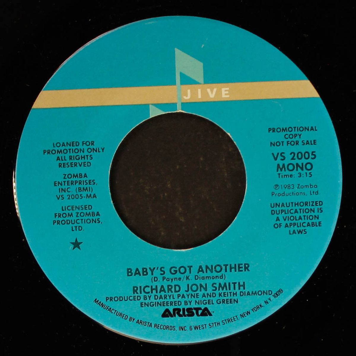 baby's got another / mono by RICHARD JON SMITH