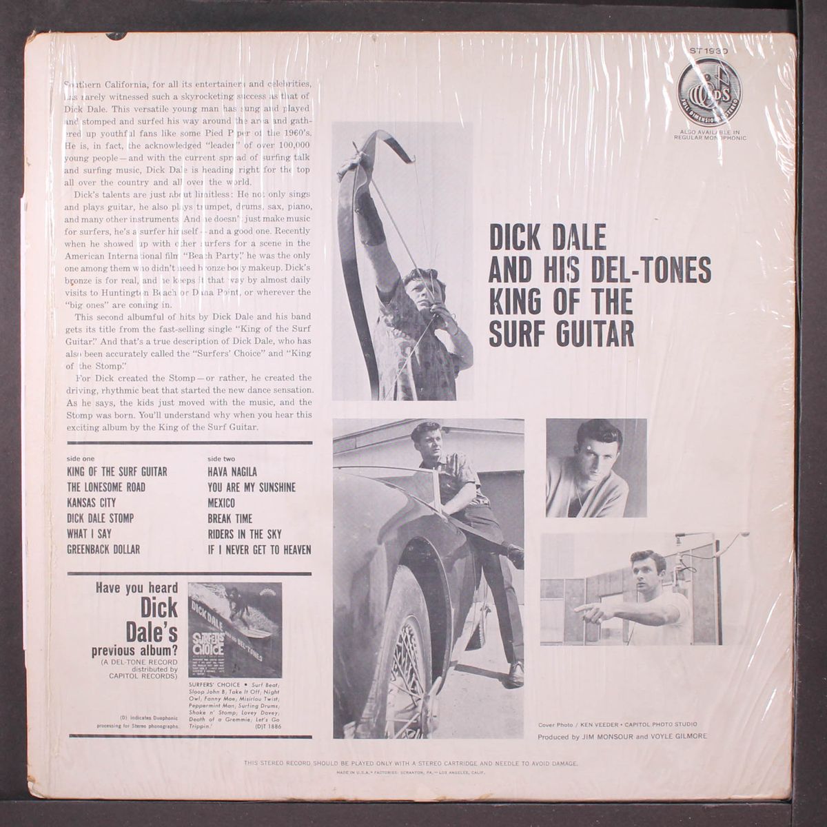 king of the surf guitar by DICK DALE & DEL-TONES