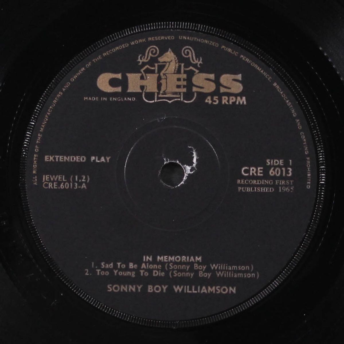in memoriam by SONNY BOY WILLIAMSON