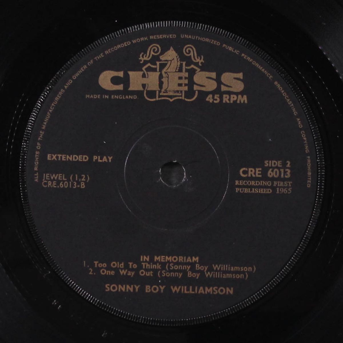 in memoriam by SONNY BOY WILLIAMSON