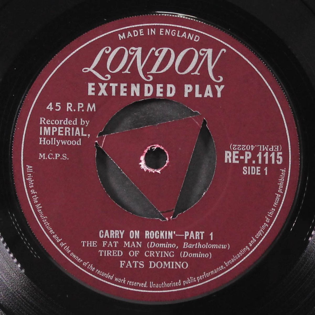 carry on rockin', part 1 by FATS DOMINO