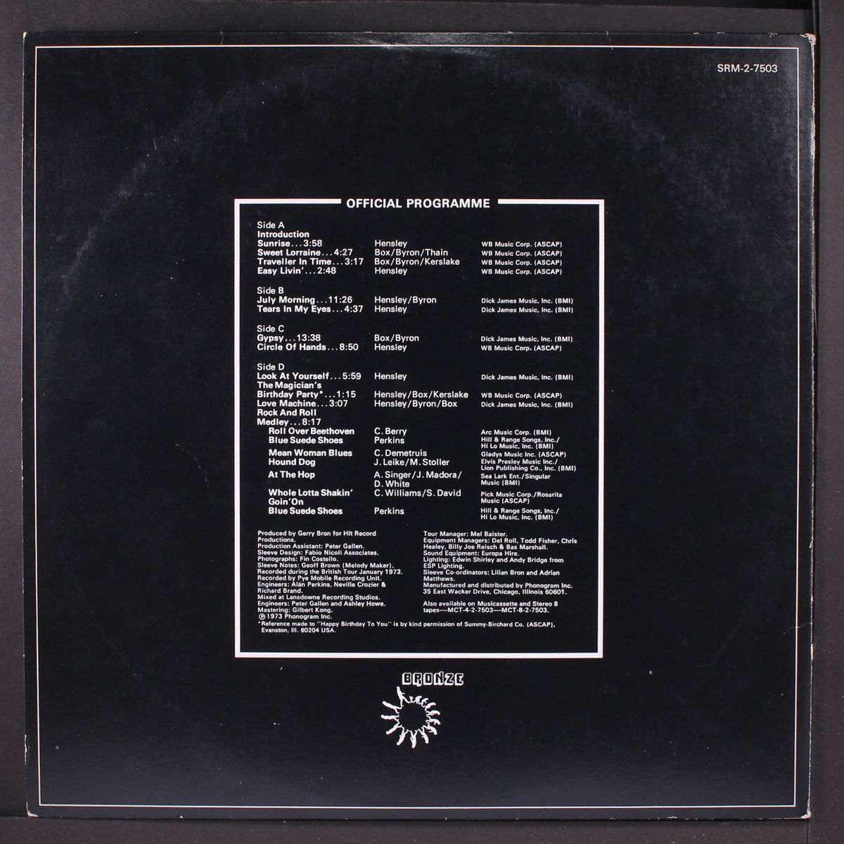 uriah heep live: january 1973 by URIAH HEEP