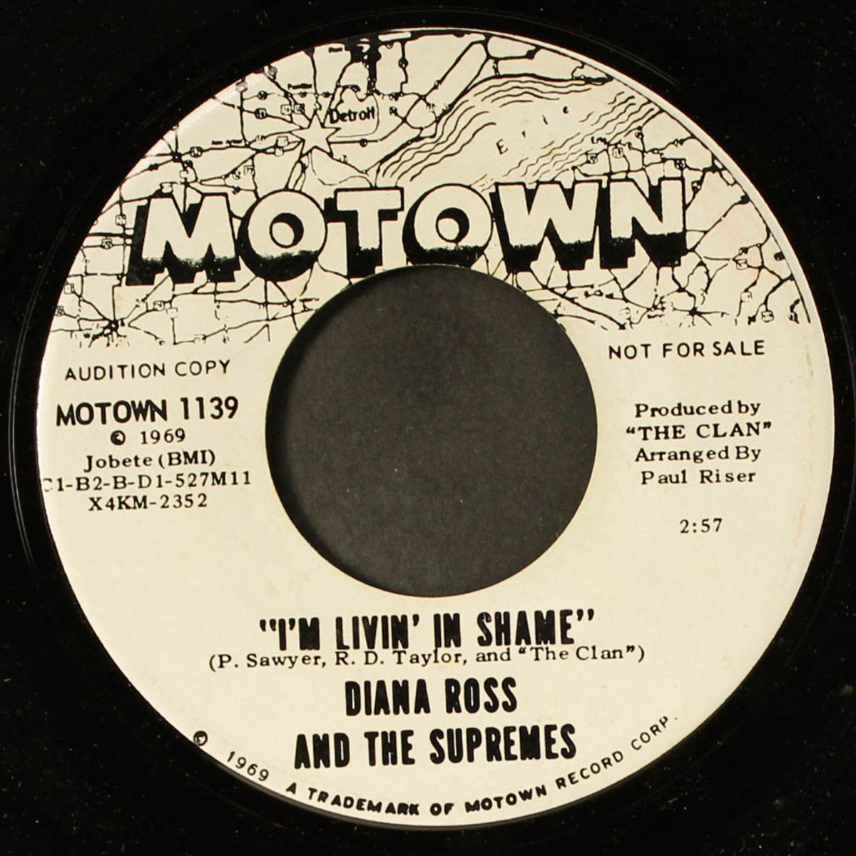 i'm livin' in shame / same by DIANA ROSS & SUPREMES