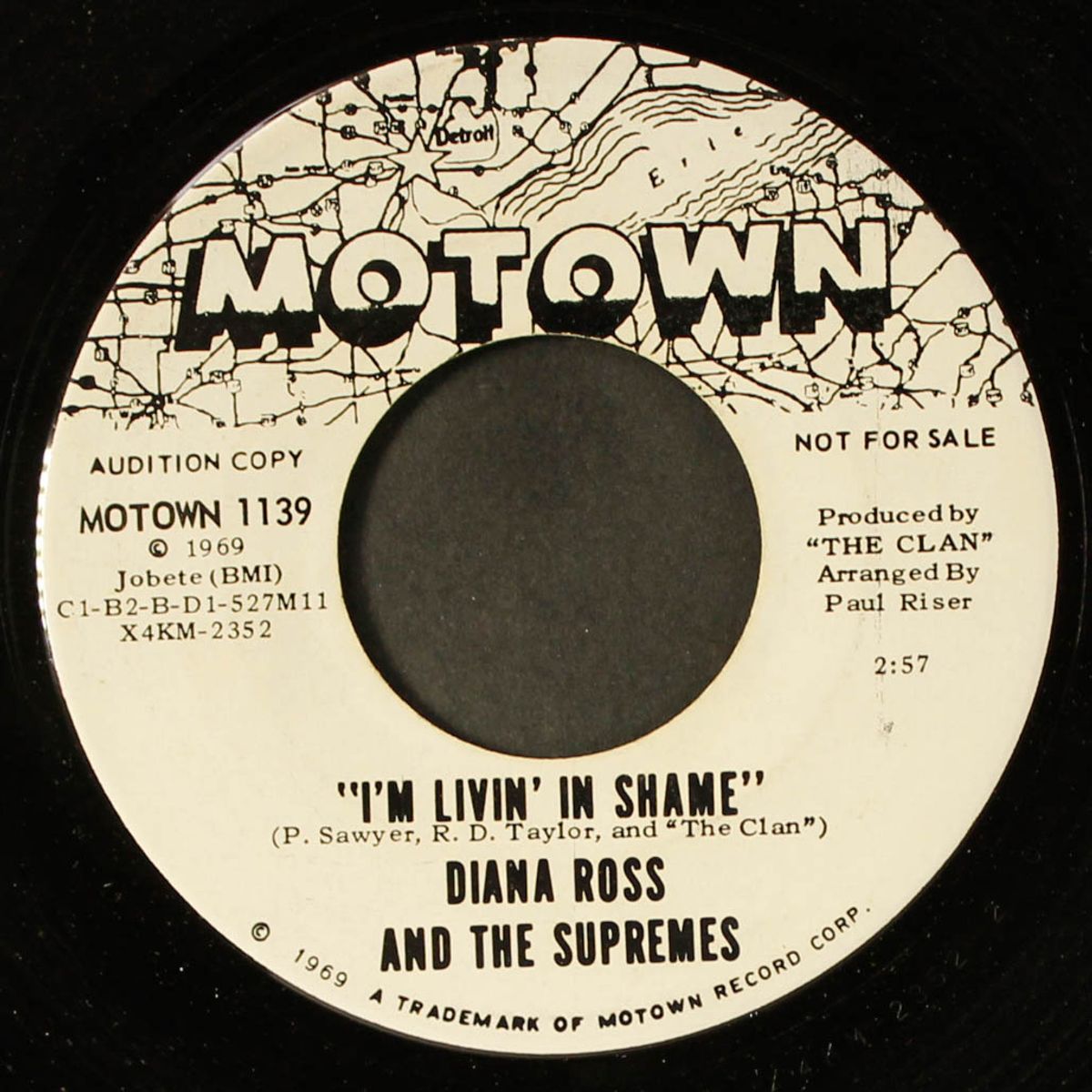 i'm livin' in shame / same by DIANA ROSS & SUPREMES