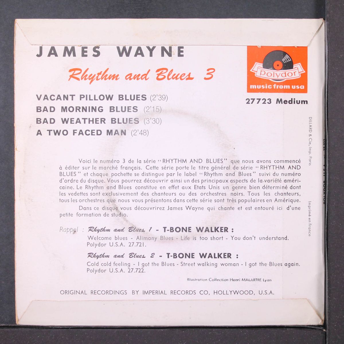 rhythm and blues 3 by JAMES WAYNE