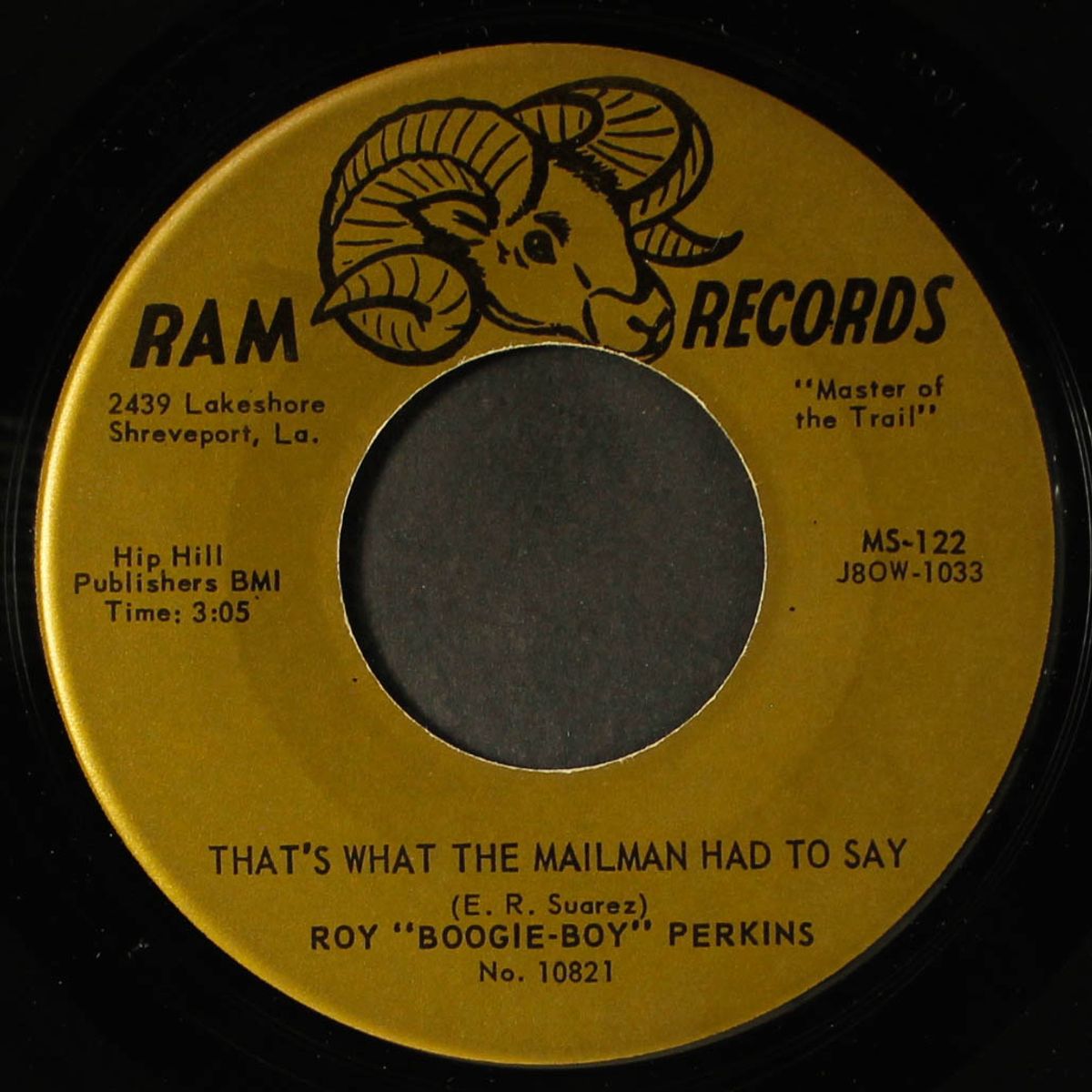drop top / that's what the mailman had to say by ROY 'BOOGIE BOY' PERKINS