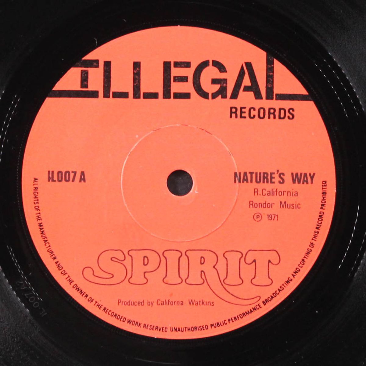 nature's way (live / stone free) by SPIRIT