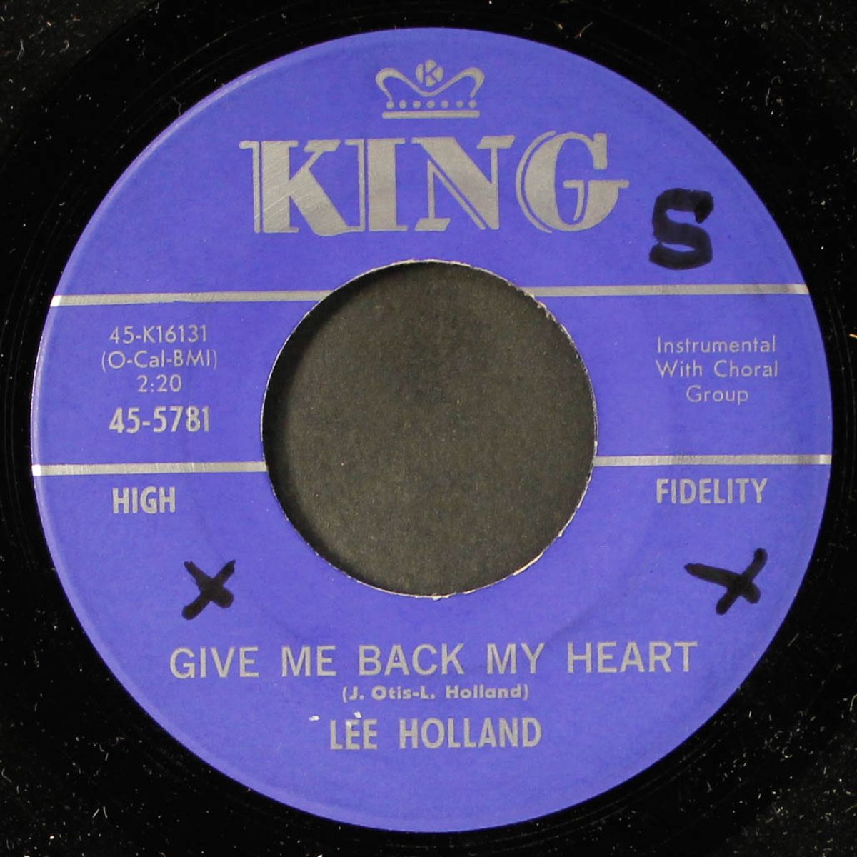 let's stay together / give me back my heart by LEE HOLLAND