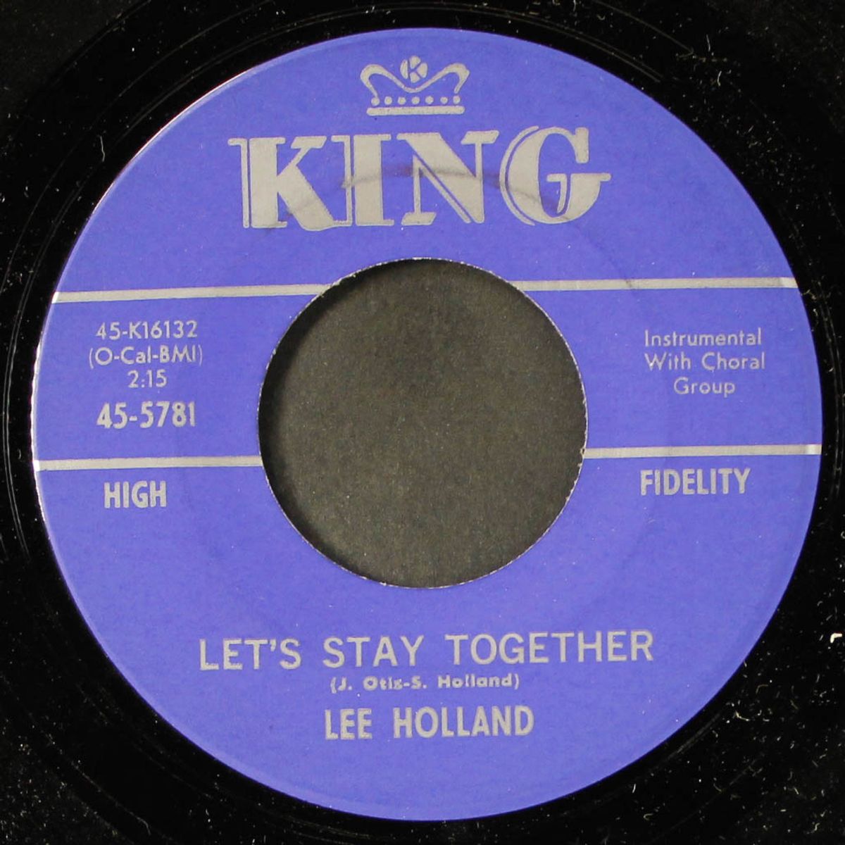 let's stay together / give me back my heart by LEE HOLLAND