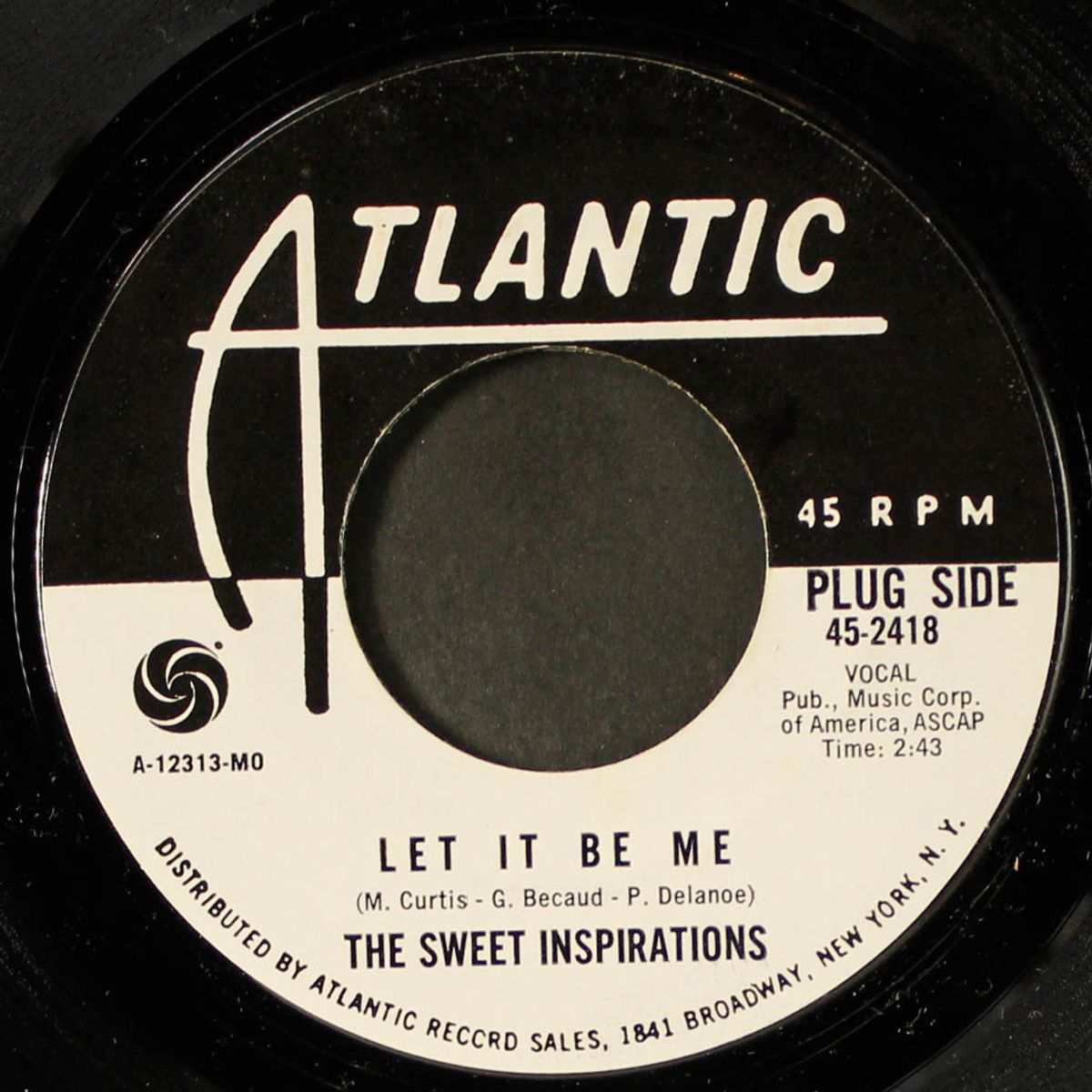 let it be me / when something is wrong with my baby by SWEET INSPIRATIONS
