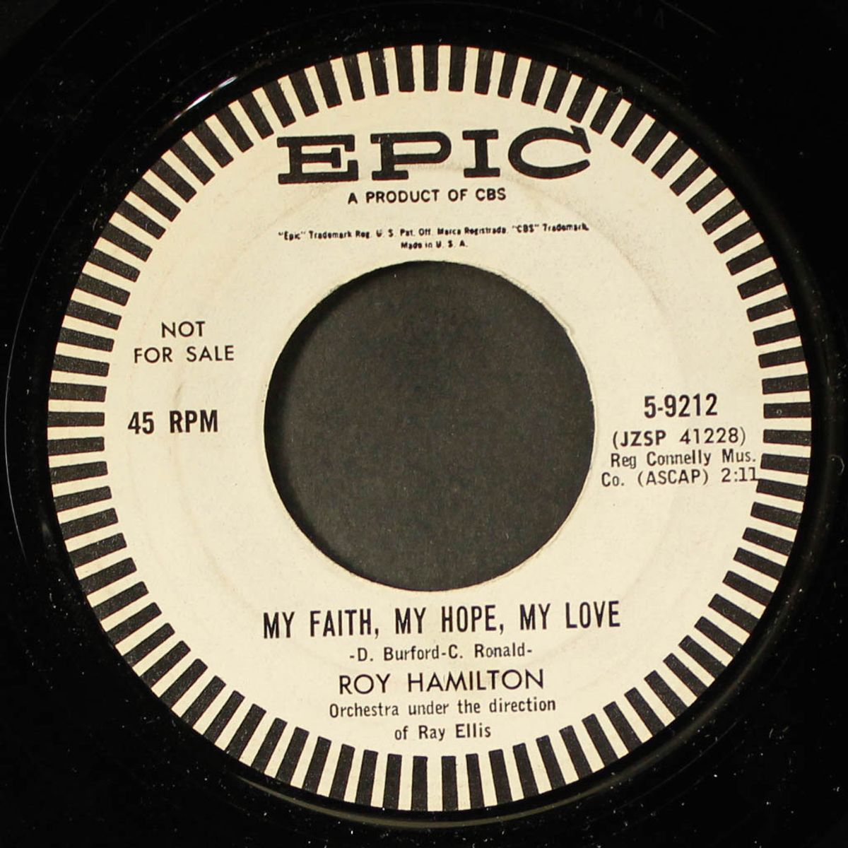 my faith my hope my love / so long by ROY HAMILTON