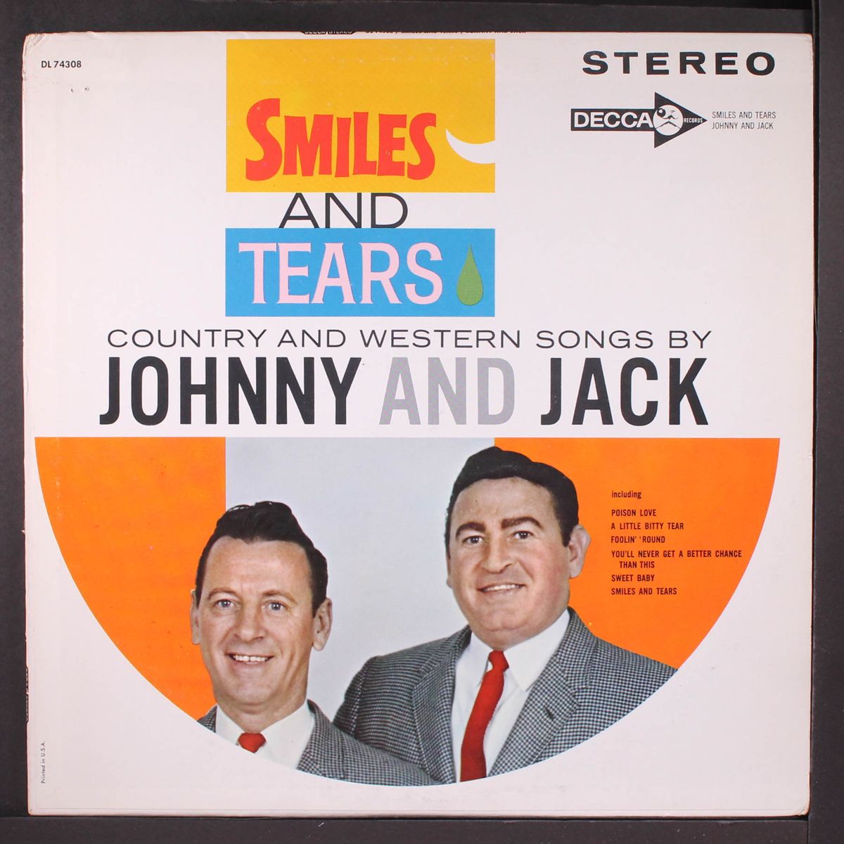 smiles and tears by JOHNNIE & JACK