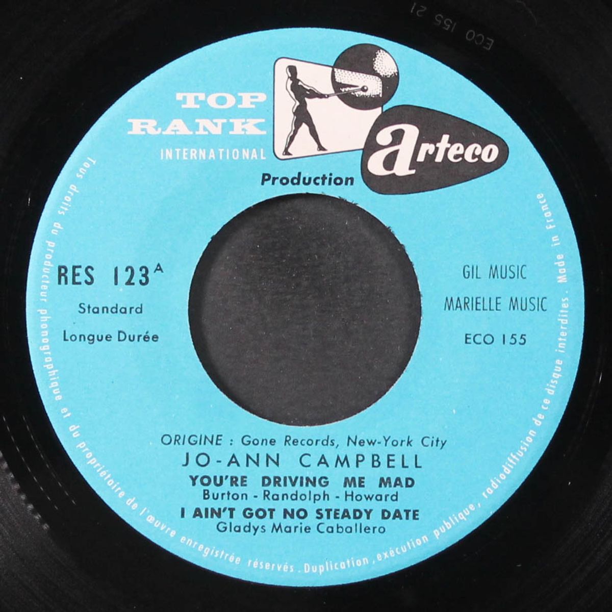 you're driving me mad by JO ANN CAMPBELL