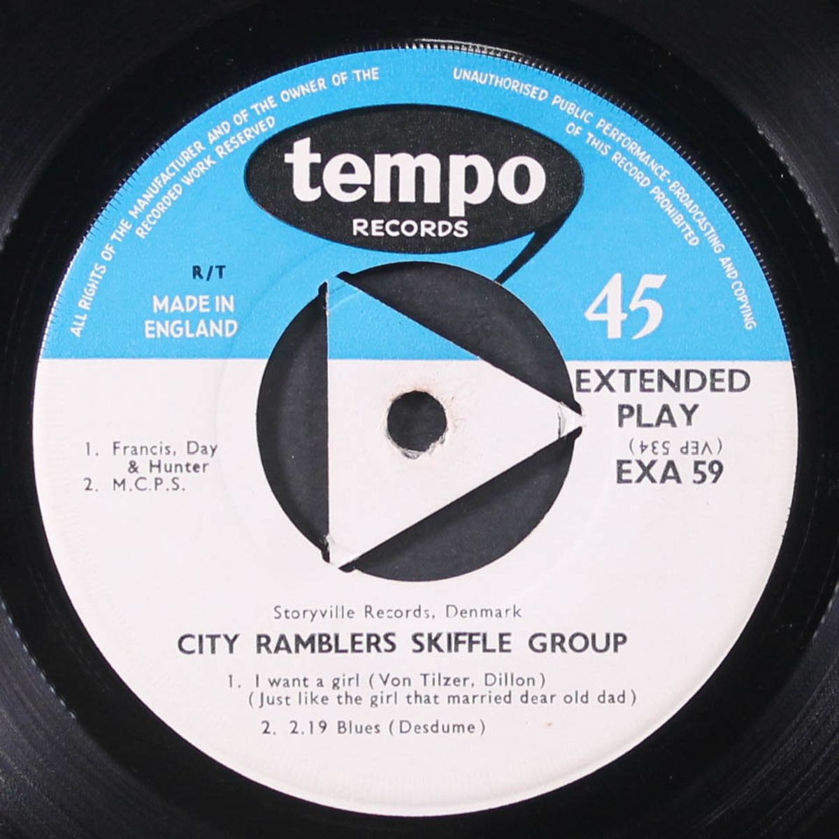 mama don't allow by CITY RAMBLERS SKIFFLE GROUP