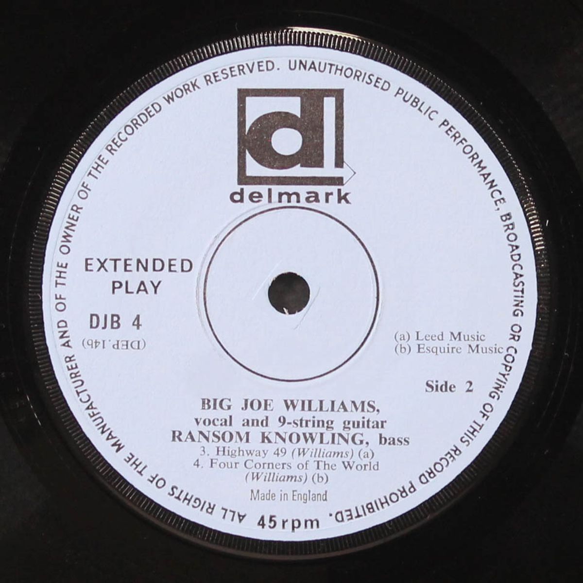 on the highway by BIG JOE WILLIAMS