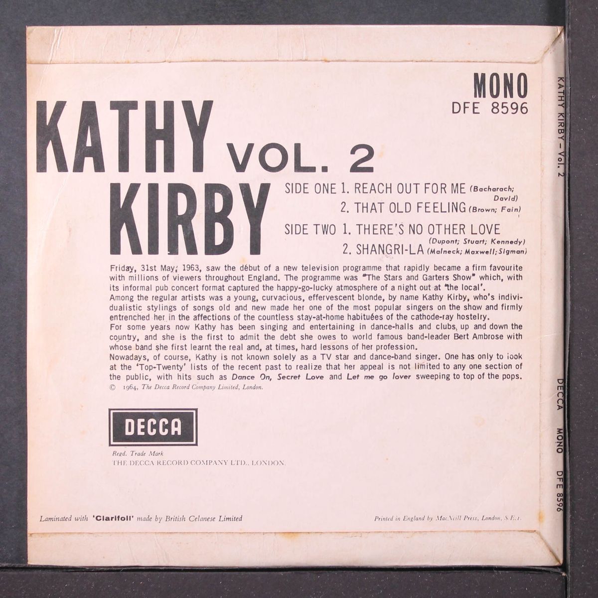 vol. 2 by KATHY KIRBY