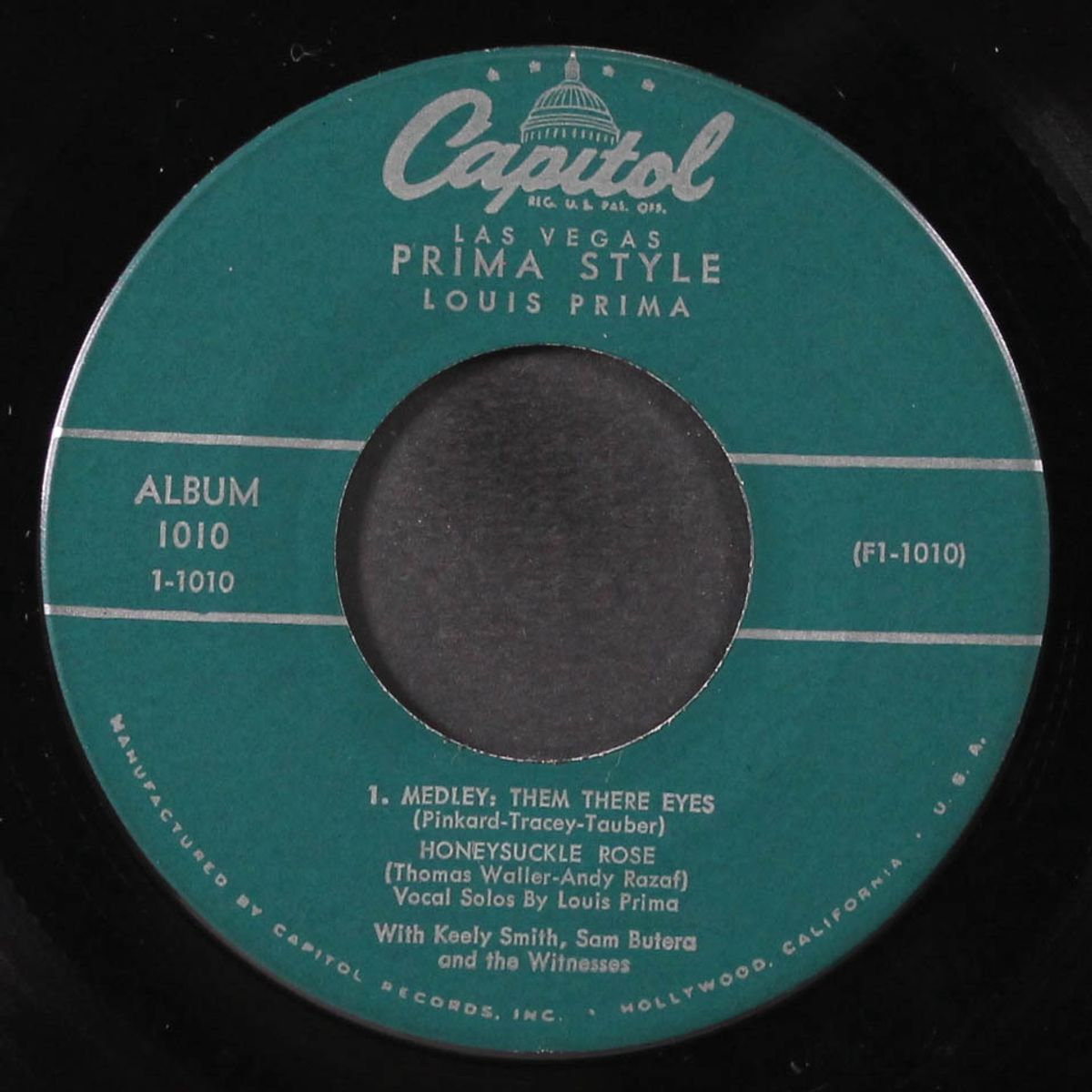 las vegas prima style, part 1 by LOUIS PRIMA & KEELY SMITH