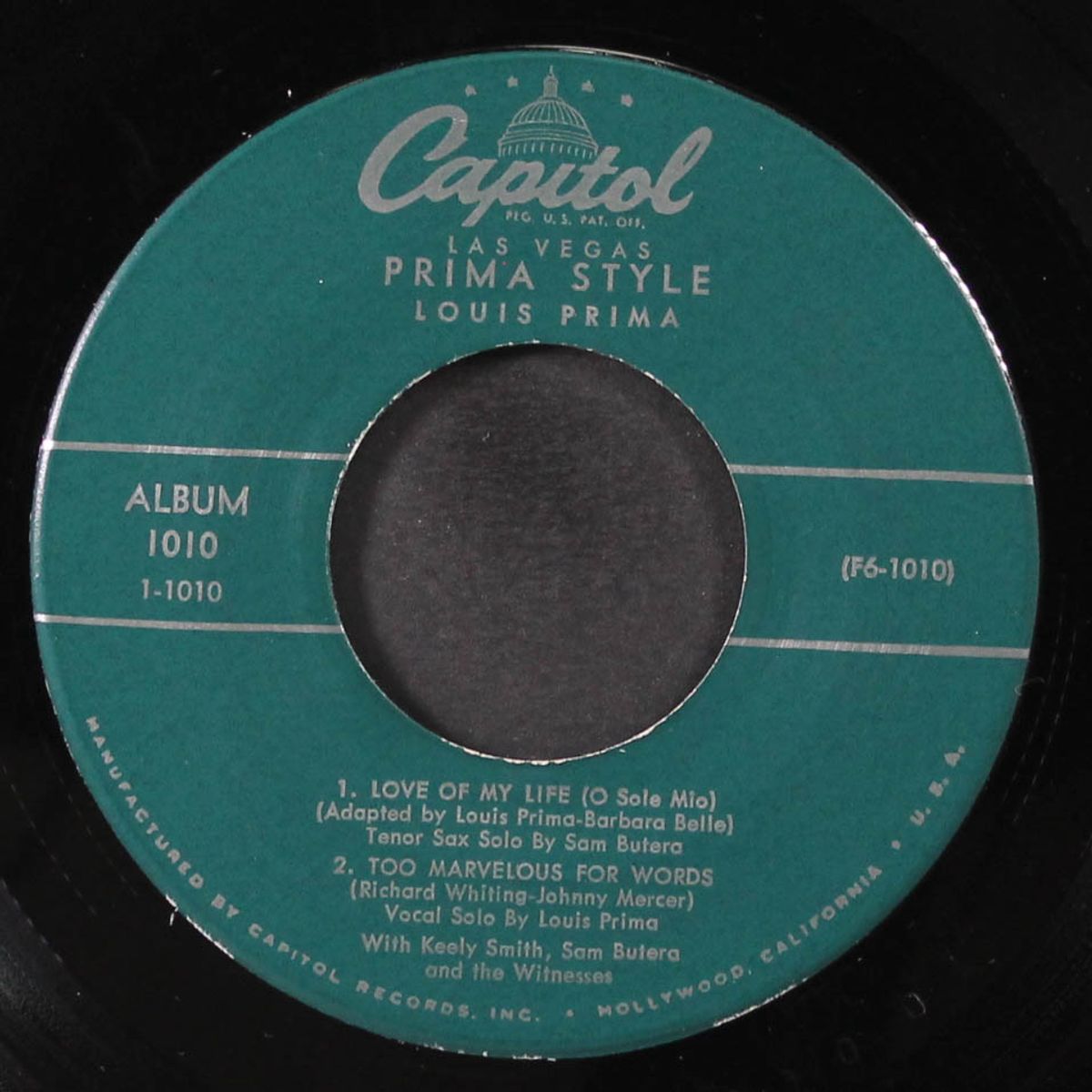 las vegas prima style, part 1 by LOUIS PRIMA & KEELY SMITH