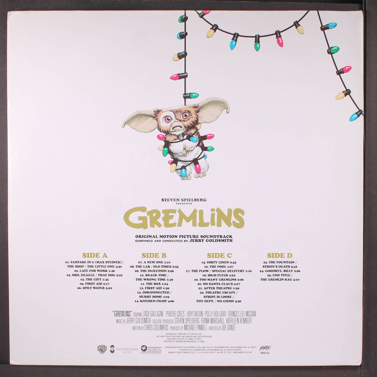gremlins (original motion picture soundtrack) by JERRY GOLDSMITH