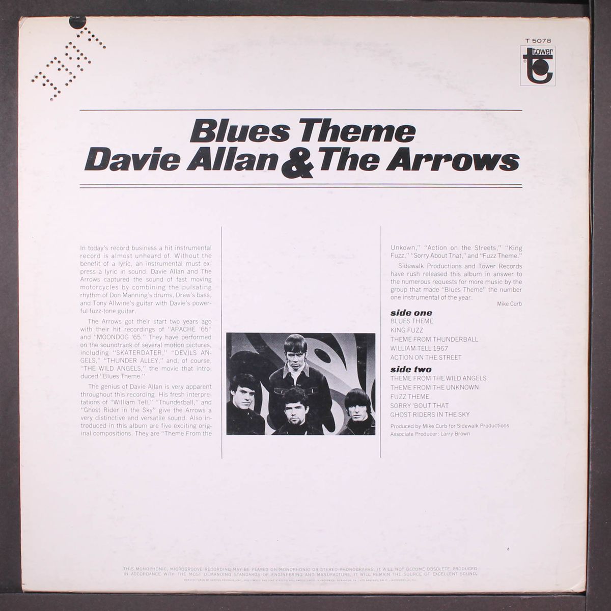 blues theme by DAVIE ALLAN & THE ARROWS