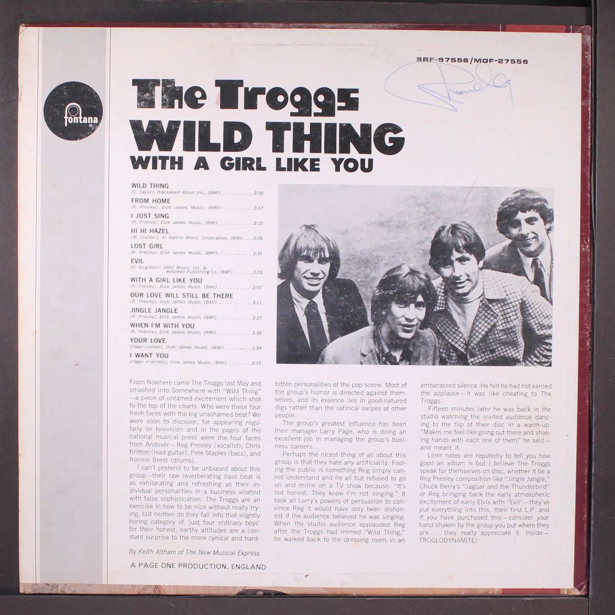 wild thing by TROGGS