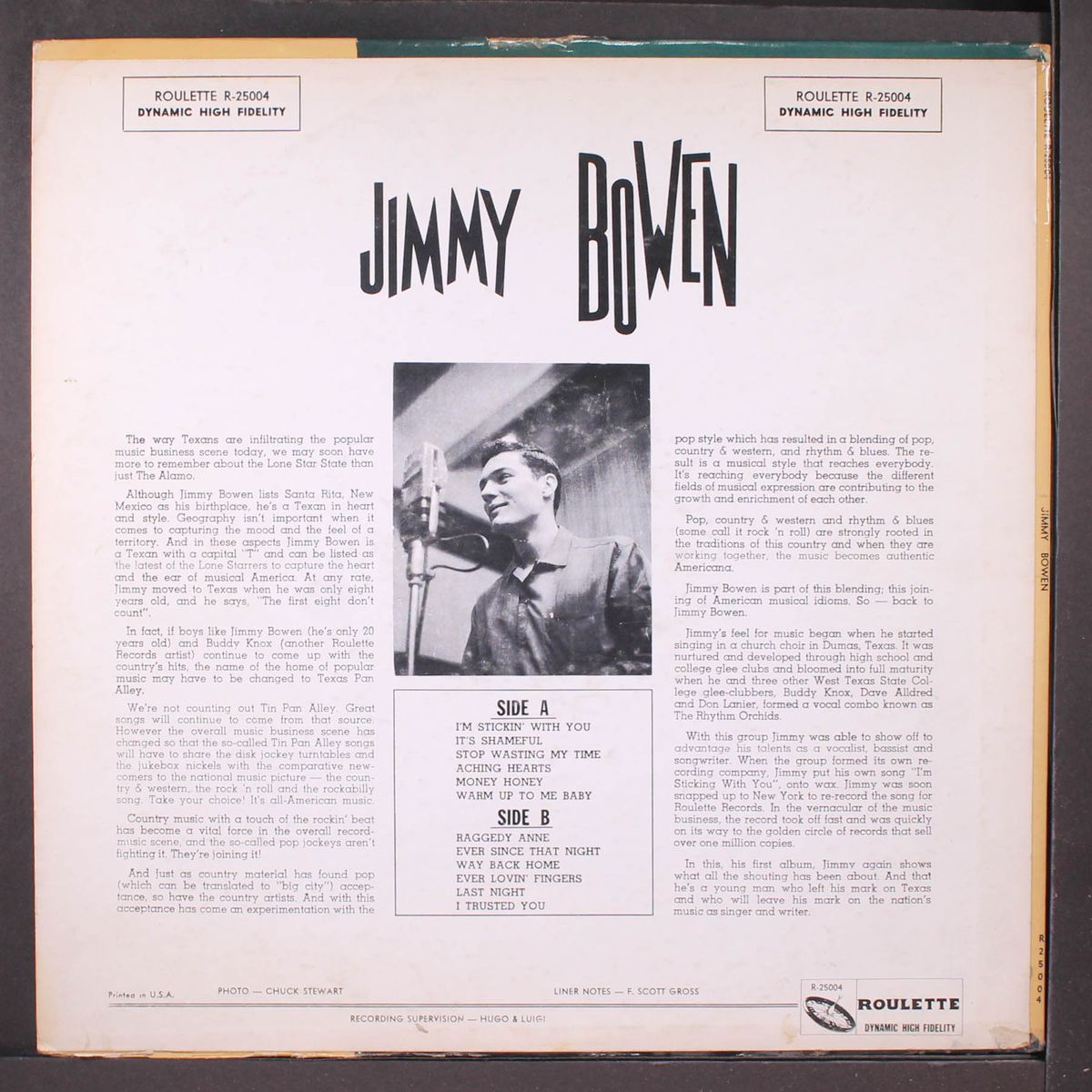 jimmy bowen by JIMMY BOWEN