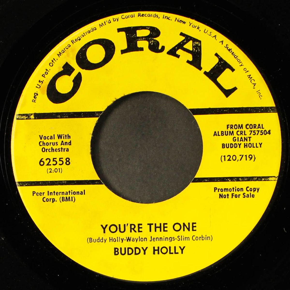 love is strange / you're the one by BUDDY HOLLY