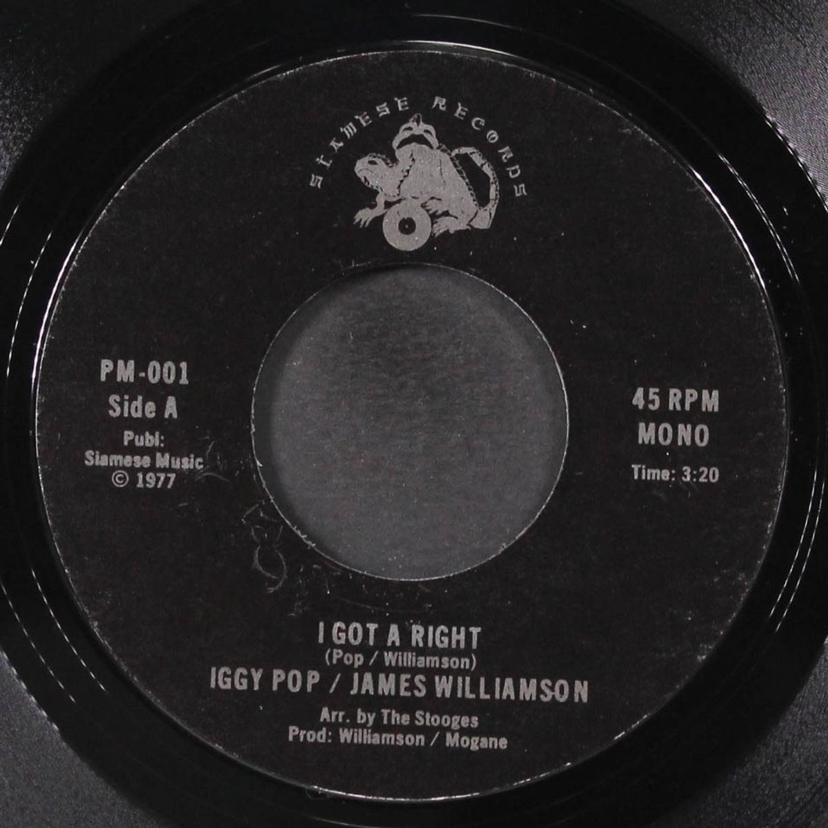 i got a right / gimme some skin by IGGY POP