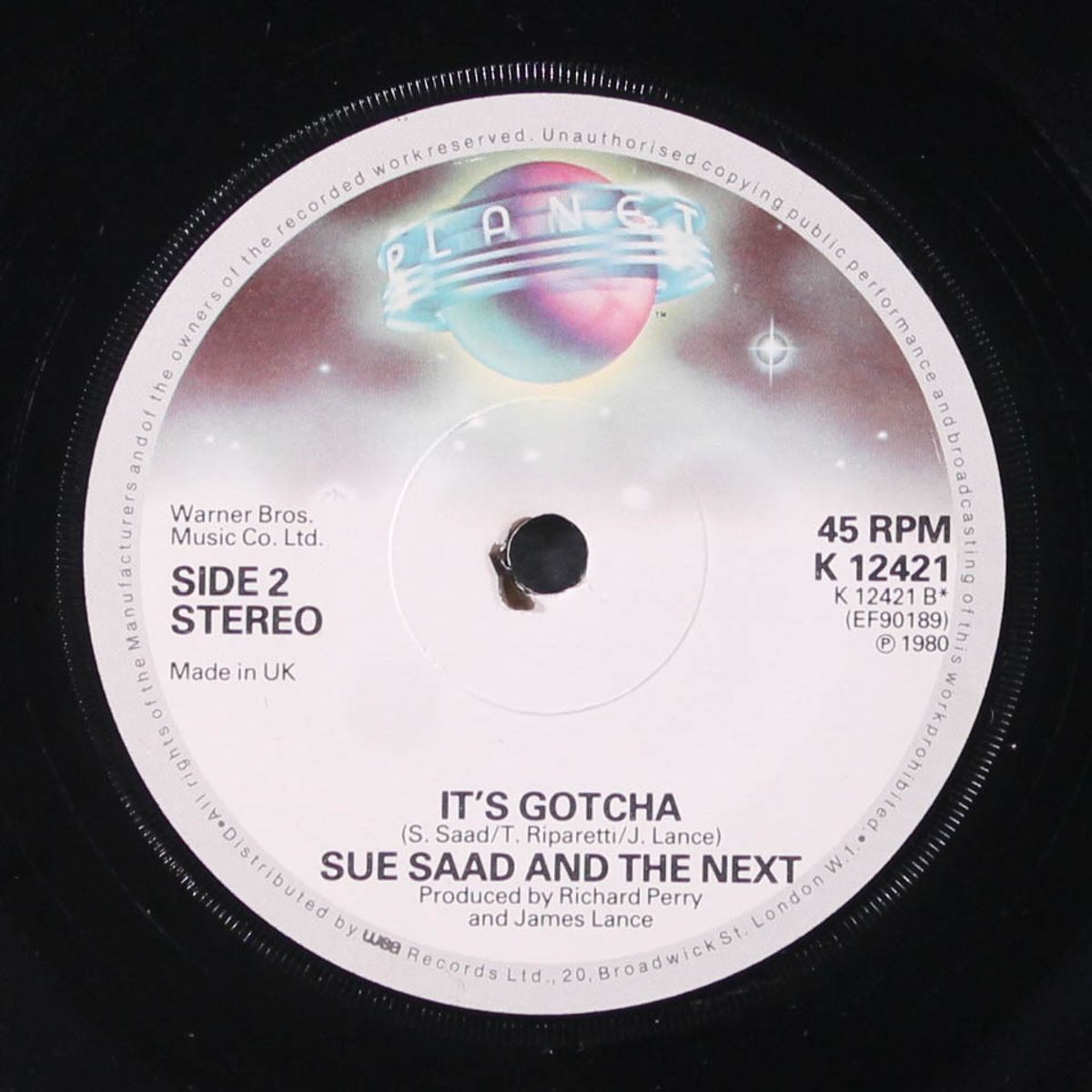 gimme love gimme pain / it's gotcha by SUE SAAD & NEXT