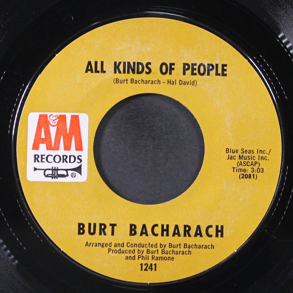 all kinds of people by BURT BACHARACH