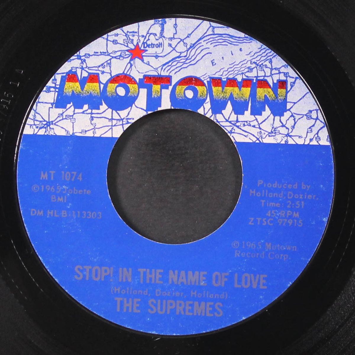 stop! in the name of love / i'm in love again by SUPREMES