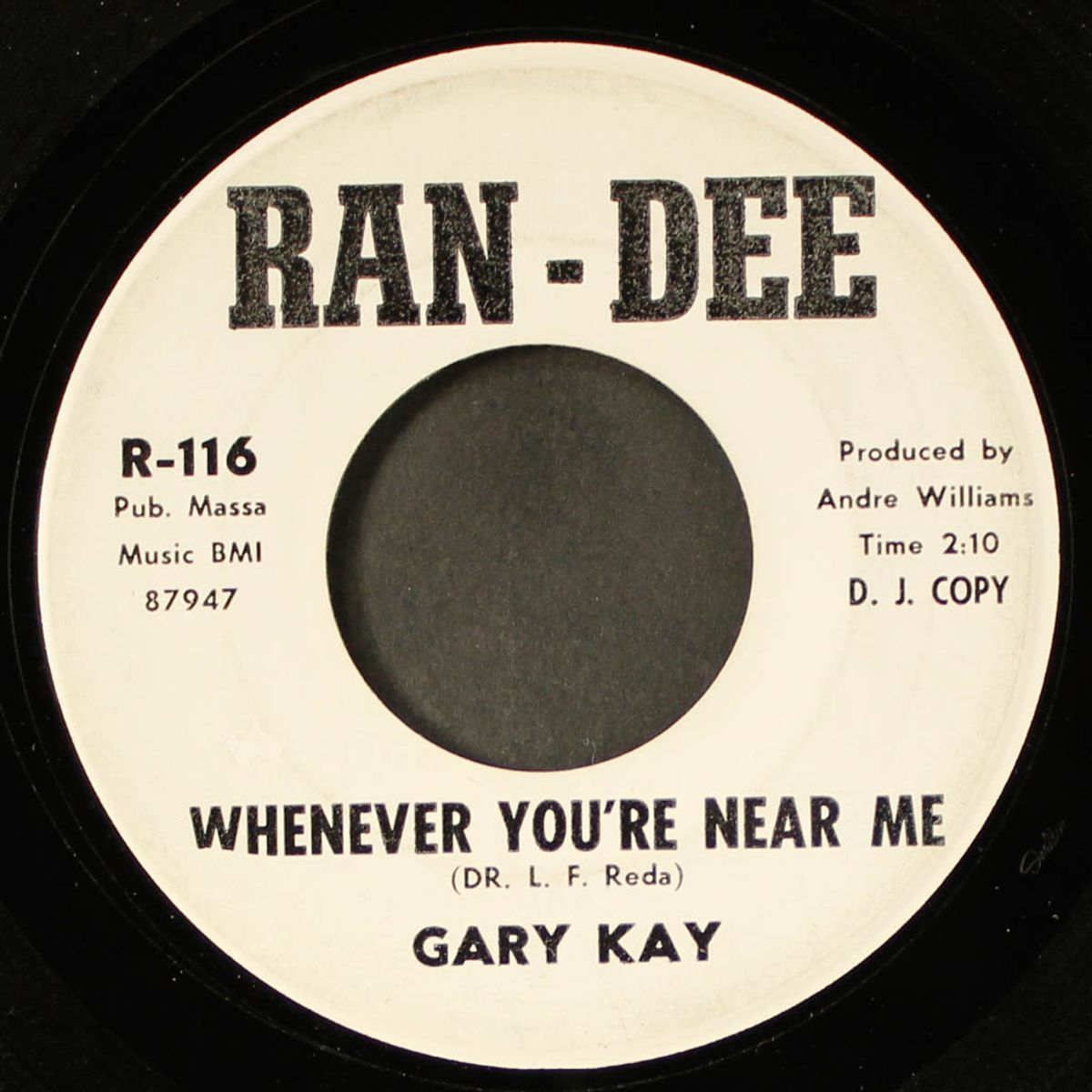 cinderella / whenever you're near me by GARY KAY