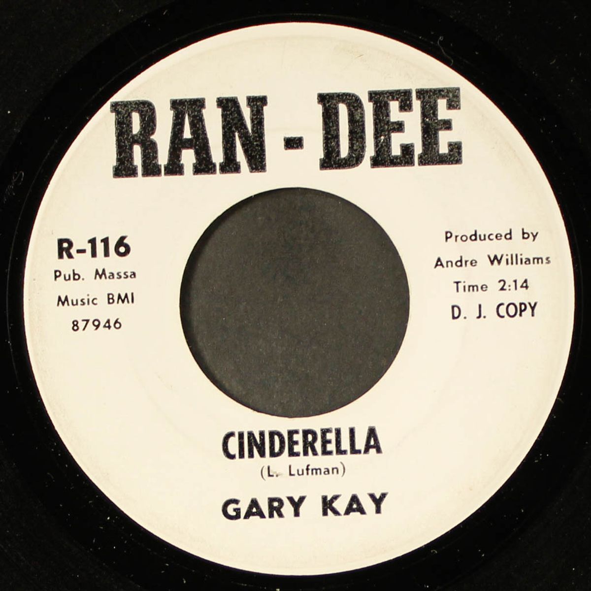 cinderella / whenever you're near me by GARY KAY