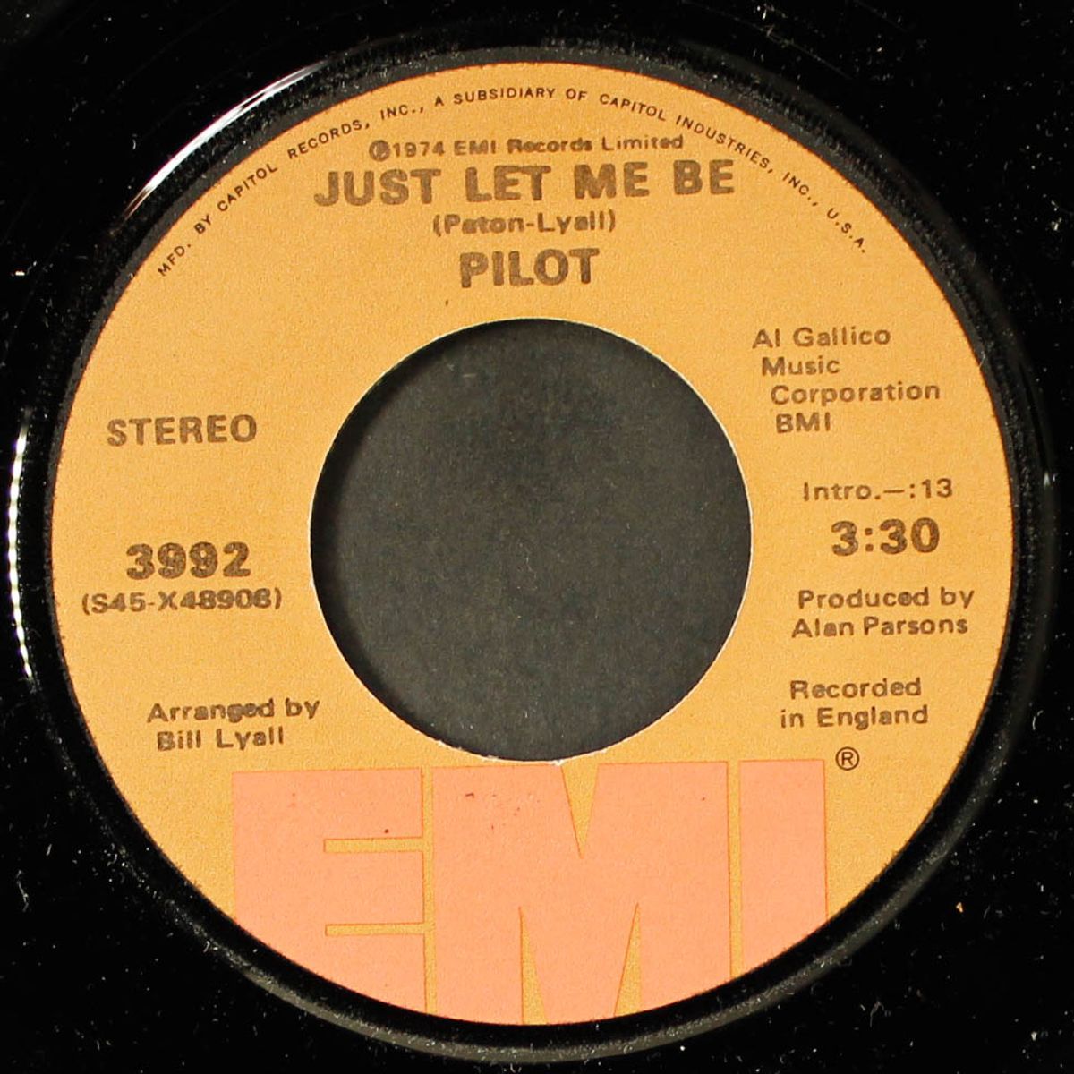 magic / just let me be by PILOT