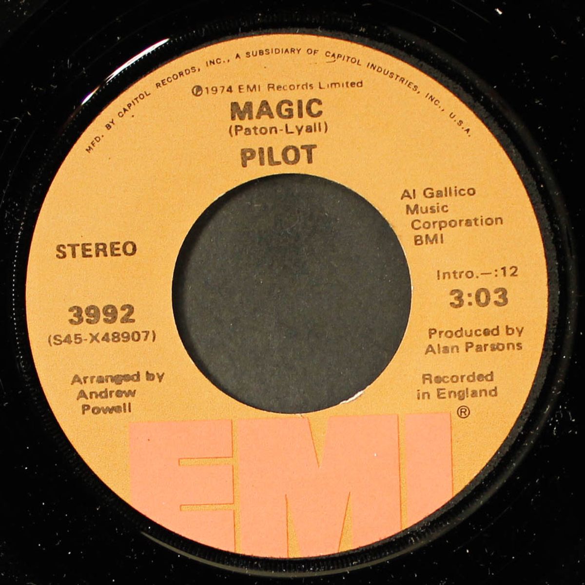 magic / just let me be by PILOT