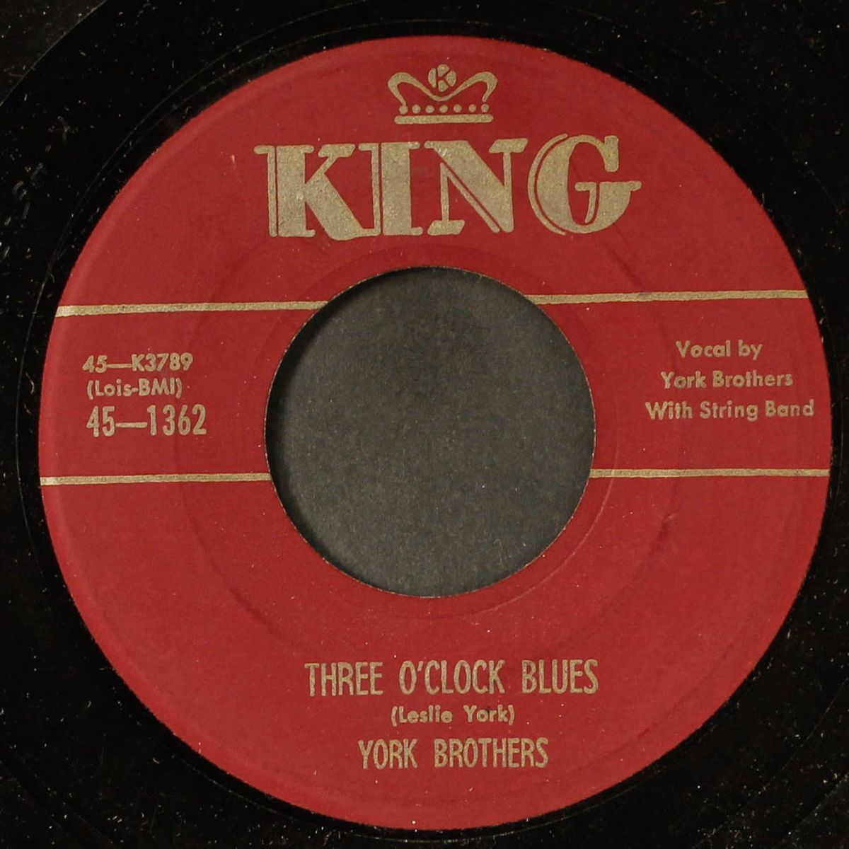 three o'clock blues / strange town by YORK BROTHERS