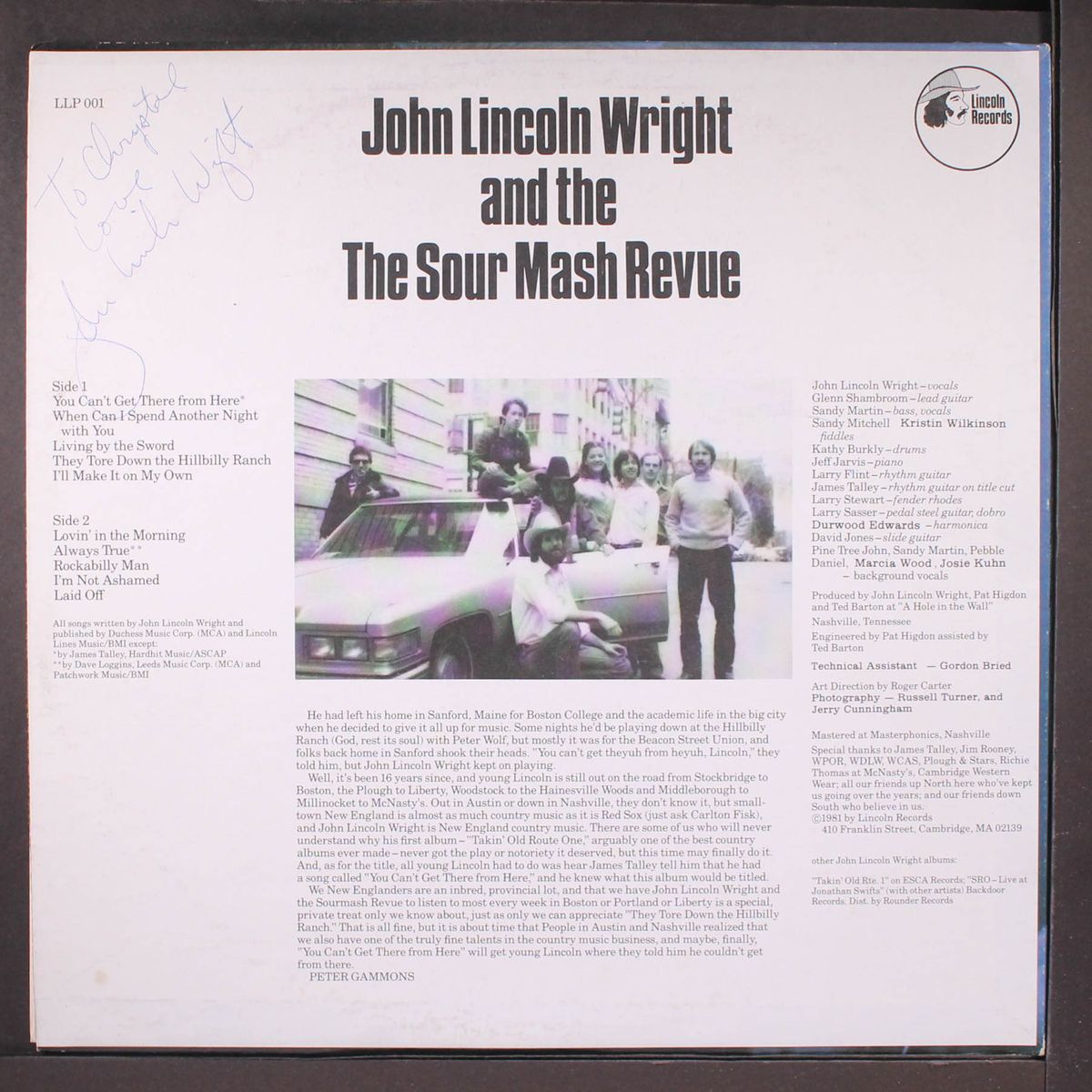 you can't get there from here by JOHN LINCOLN WRIGHT