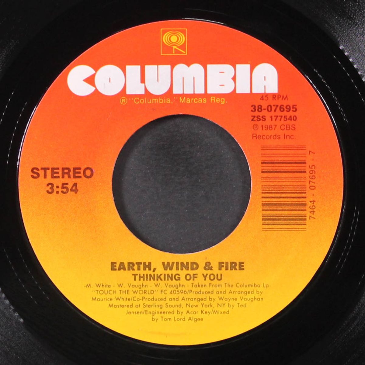 thinking of you by EARTH, WIND & FIRE