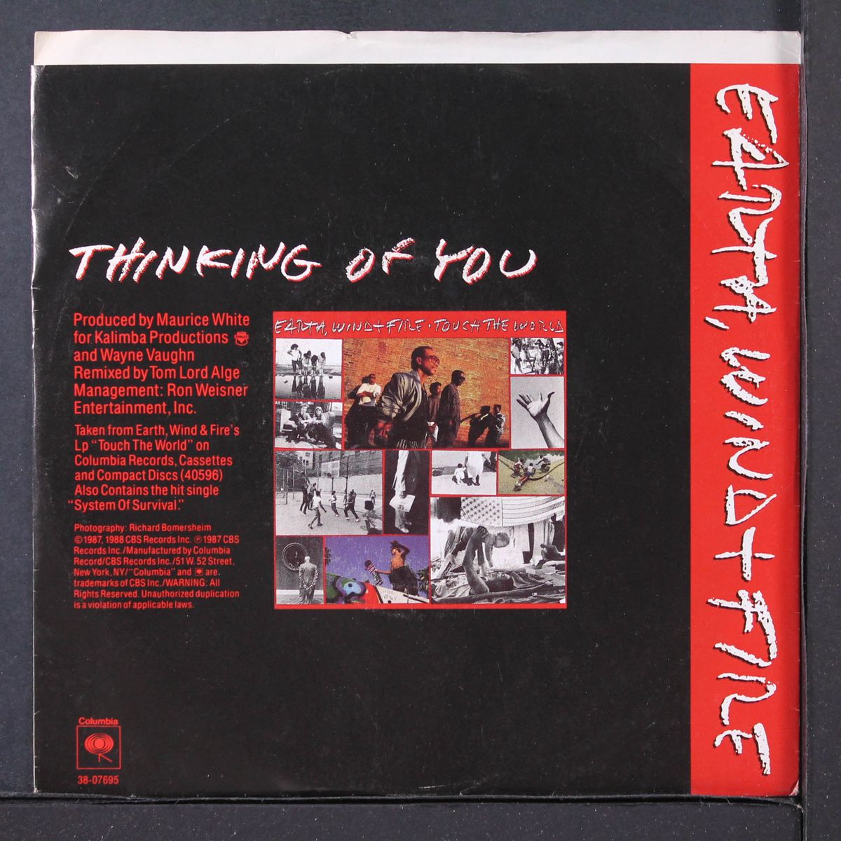 thinking of you by EARTH, WIND & FIRE
