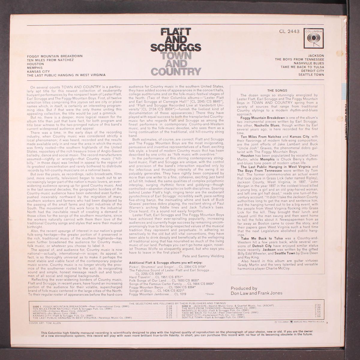 town and country by FLATT & SCRUGGS