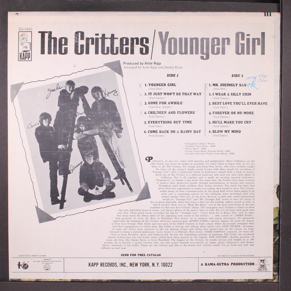 younger girl by CRITTERS