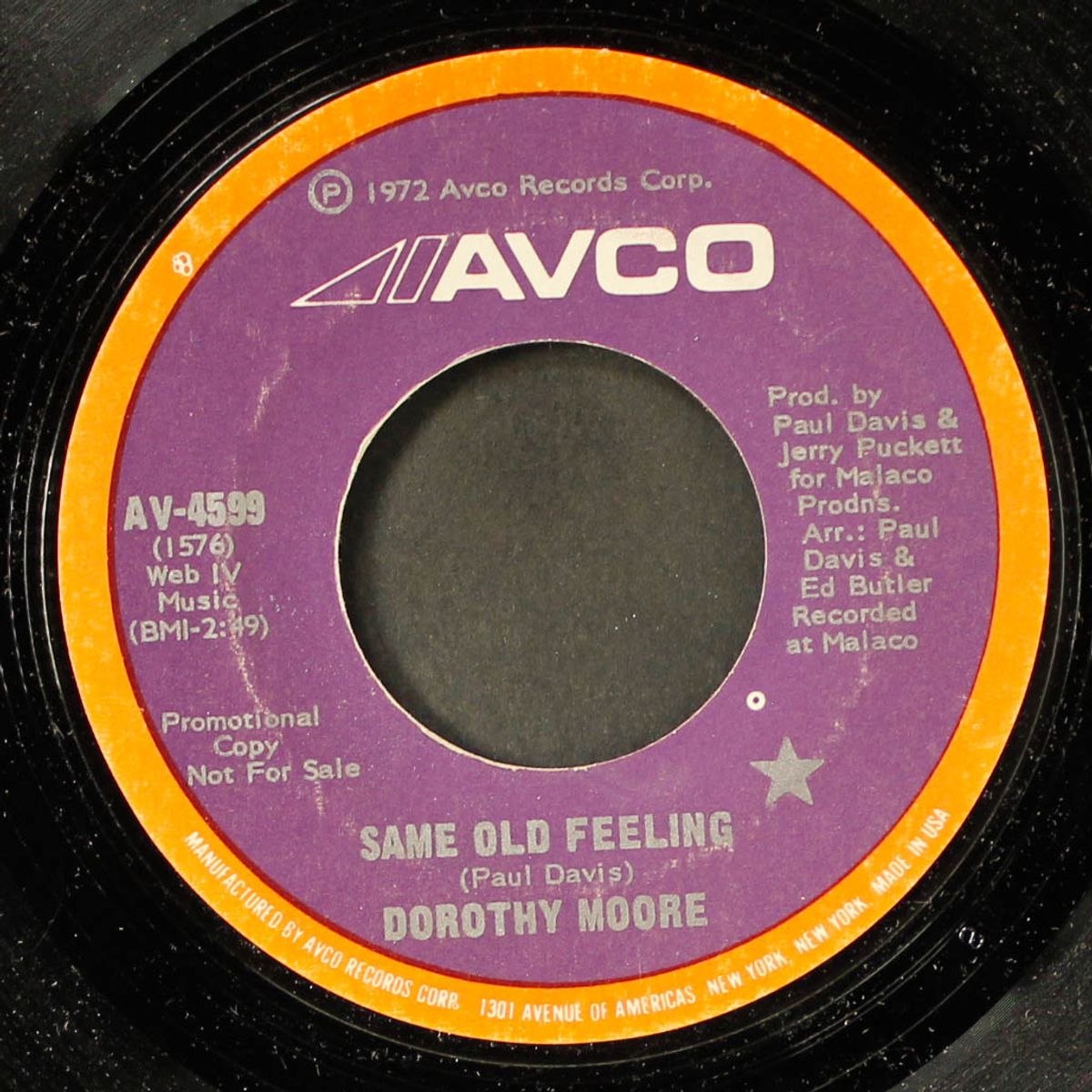 same old feeling / same by DOROTHY MOORE
