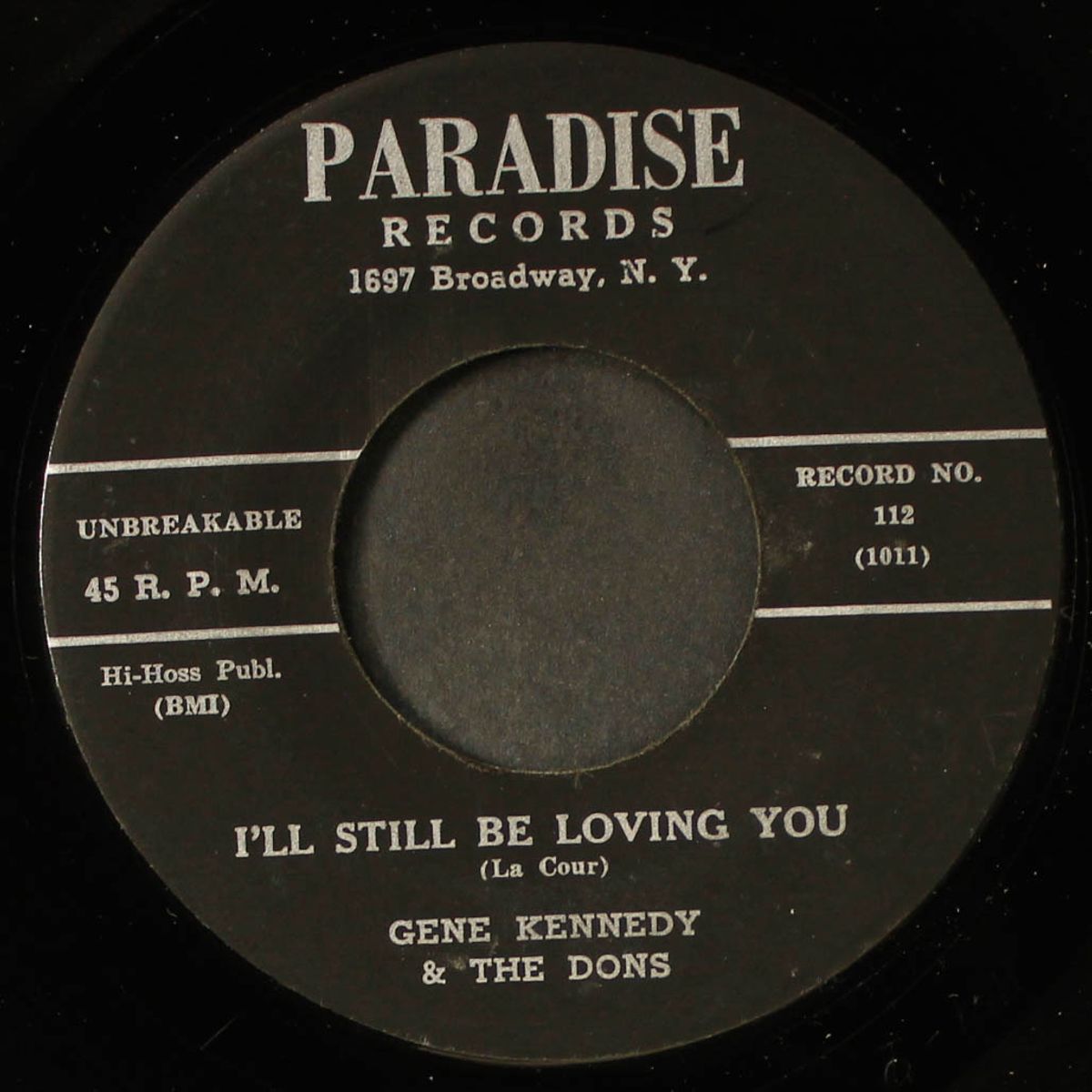 if you give me a chance / i'll still be loving you by GENE KENNEDY & DONS
